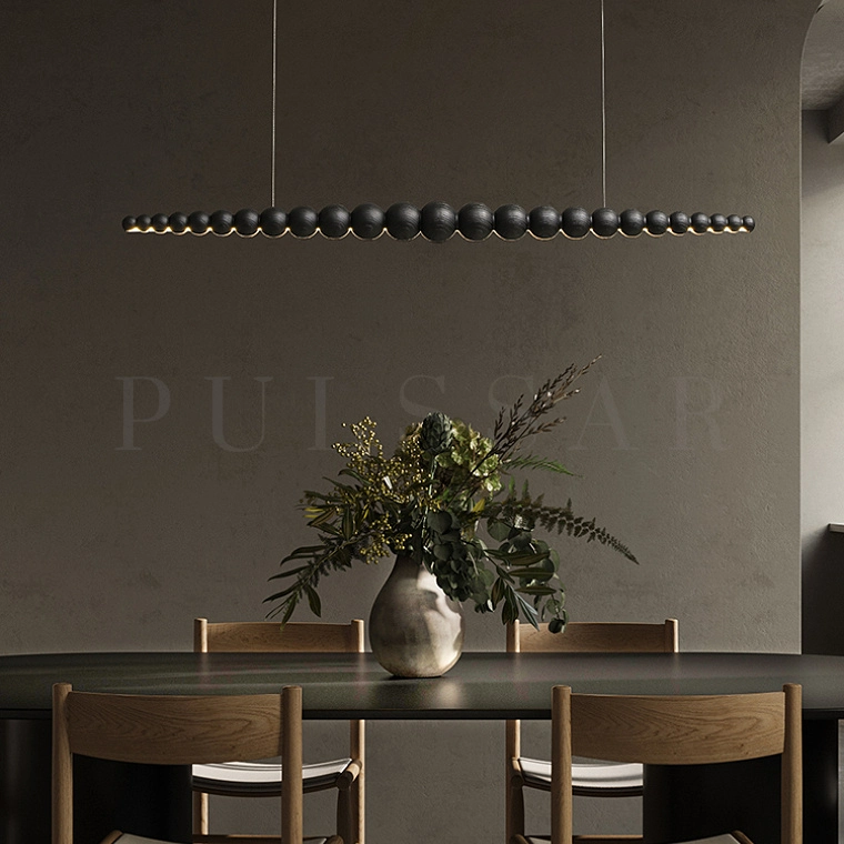 Реечная люстра GYRE