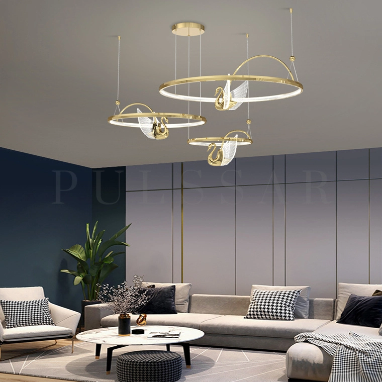 Кольцевая люстра BIRDIE LUX