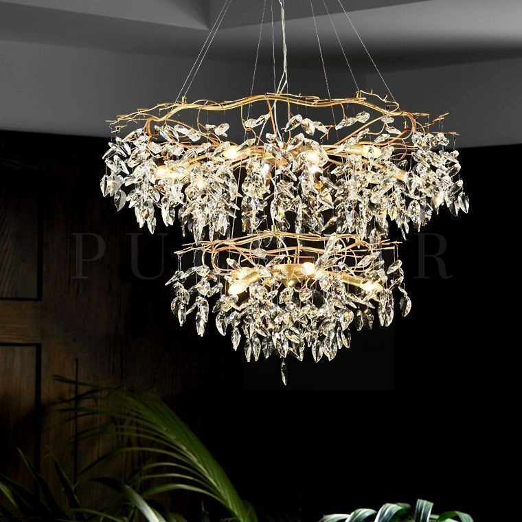 Кольцевая люстра CRISTALLIN