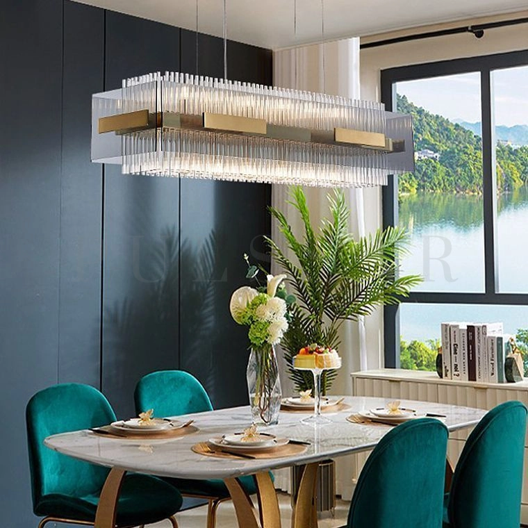 Реечная люстра SELLA LONG