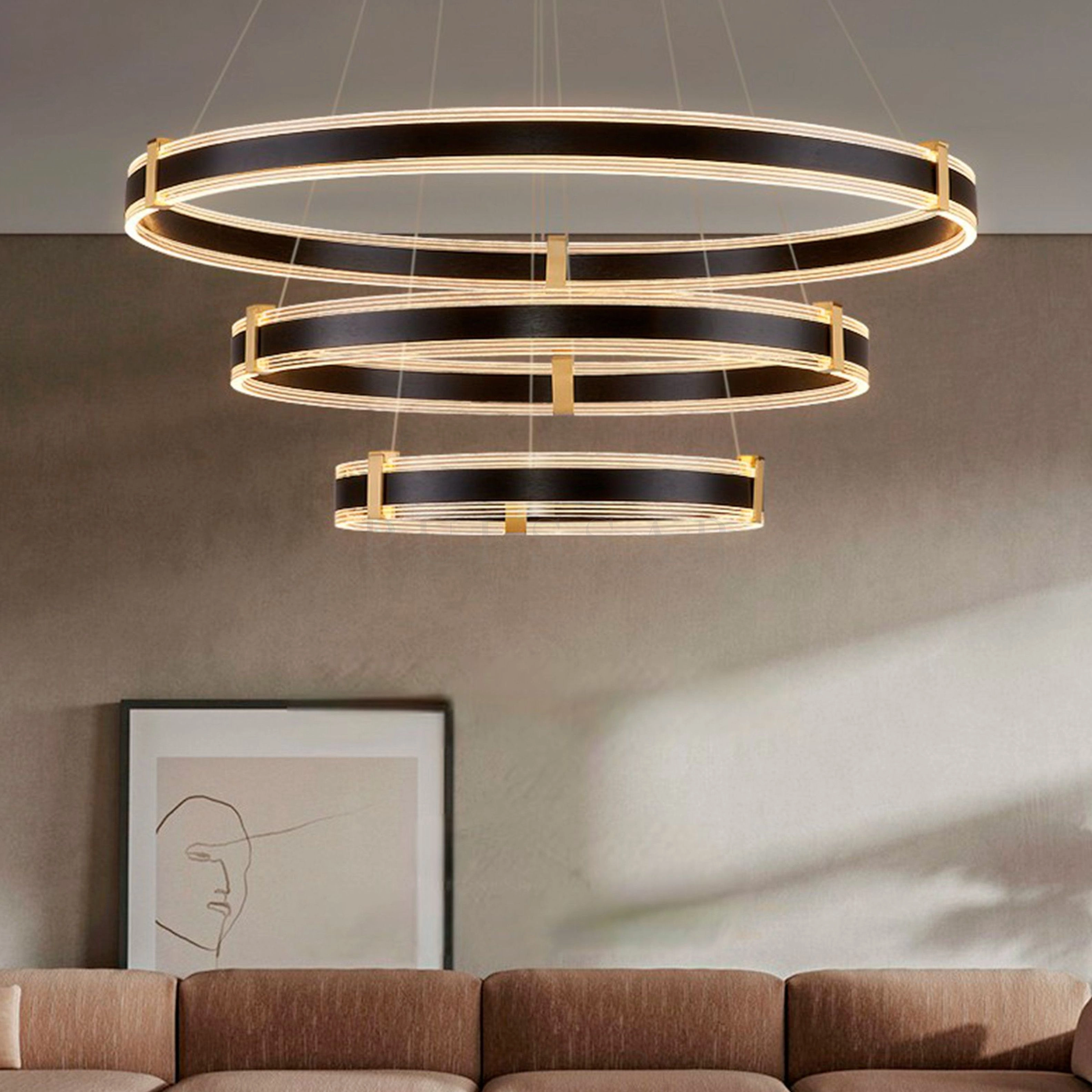 Кольцевая люстра ALMER B