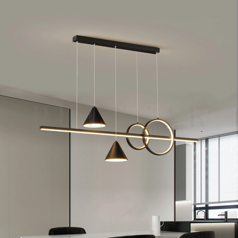 Реечная люстра GISBERT LONG