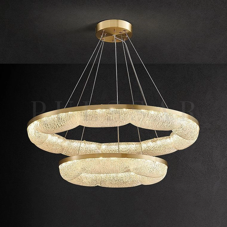 Кольцевая люстра NELIUS WAVY