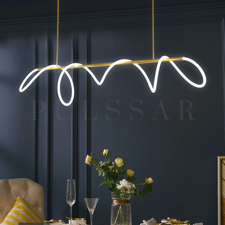 Реечная люстра GLORIFY LONG