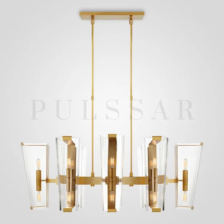 Реечная люстра CATLIN