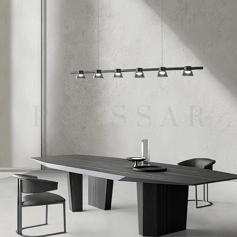 Реечная люстра HILDFRID L