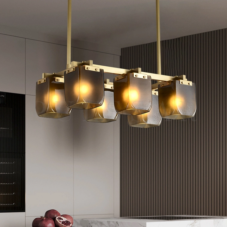 Реечная люстра VELVET LONG