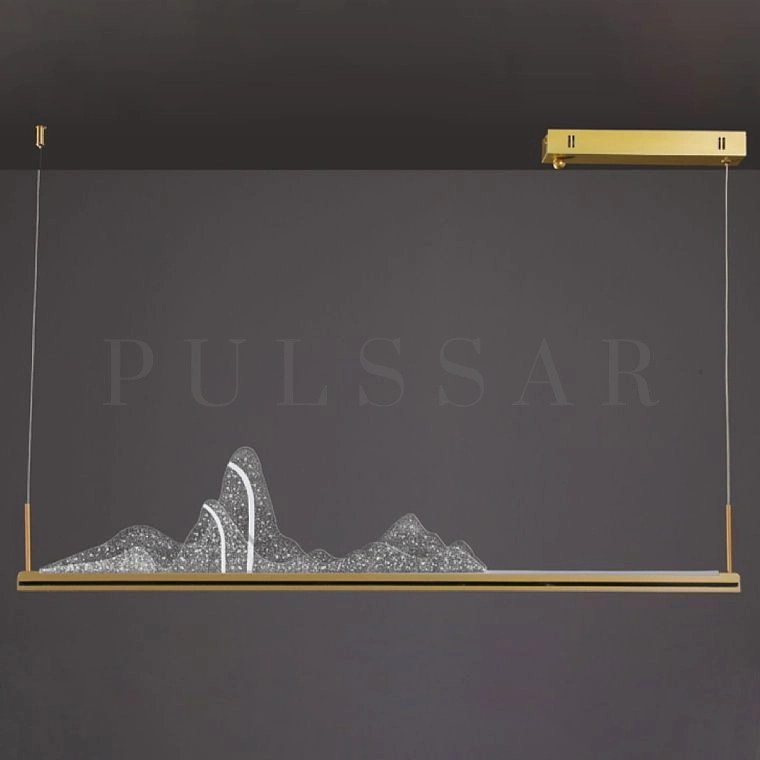 Реечная люстра SEVER