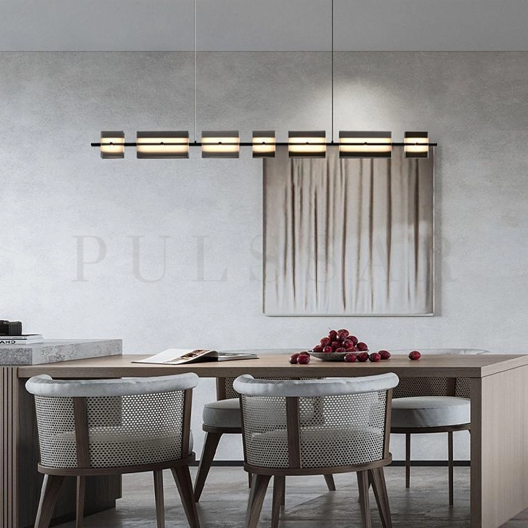 Реечная люстра BRIAND LONG