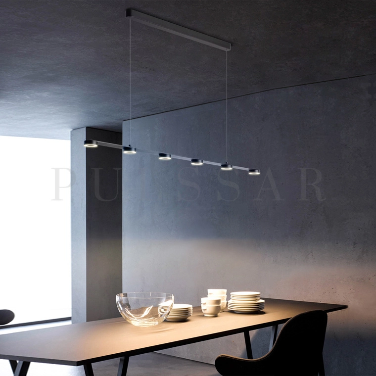 Реечная люстра HOLLAND L