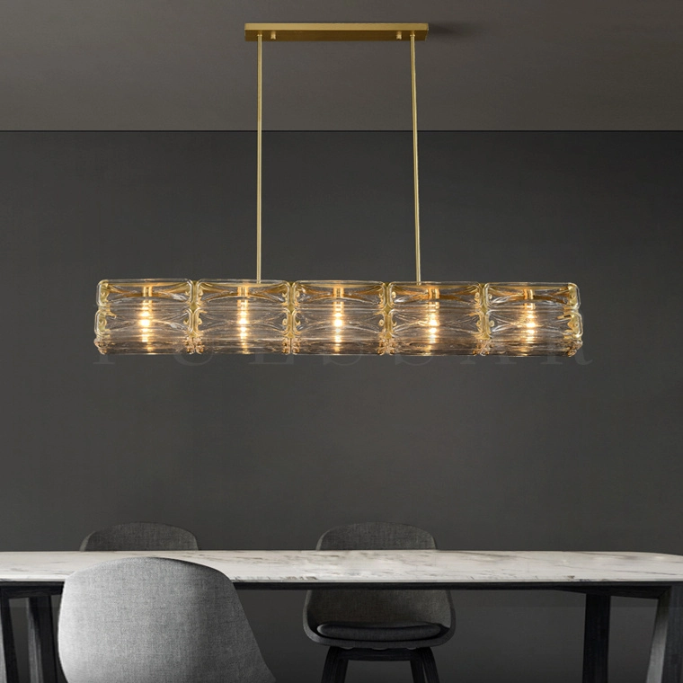 Реечная люстра SARIA LONG