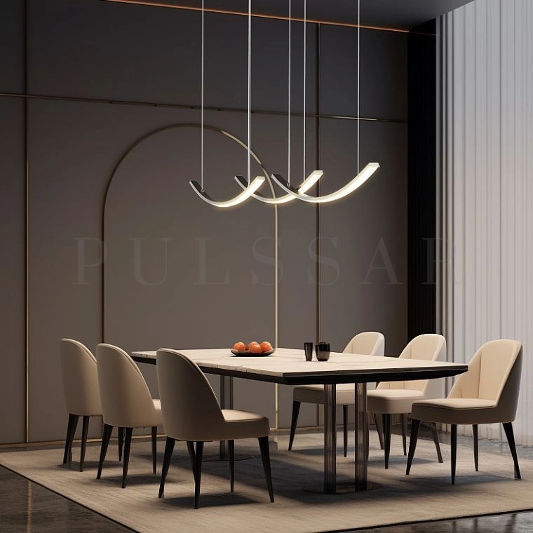 Реечная люстра SINTEX LONG