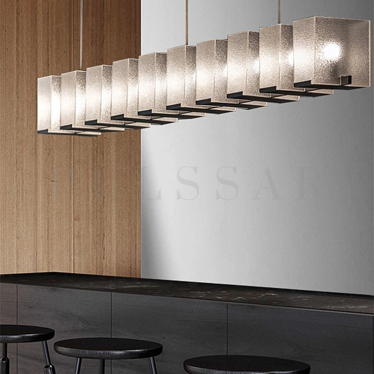 Реечная люстра BILLA