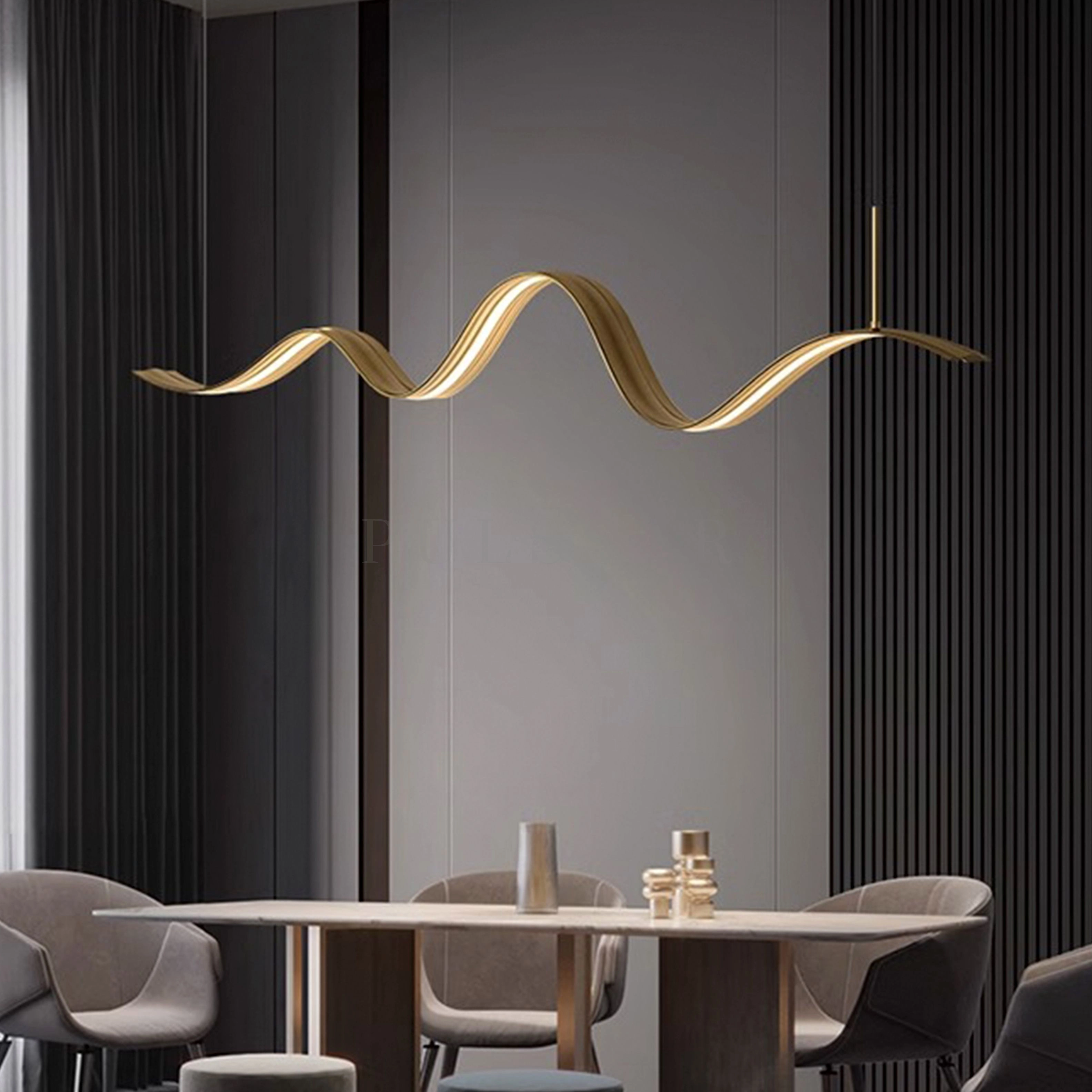 Реечная люстра ZEUS