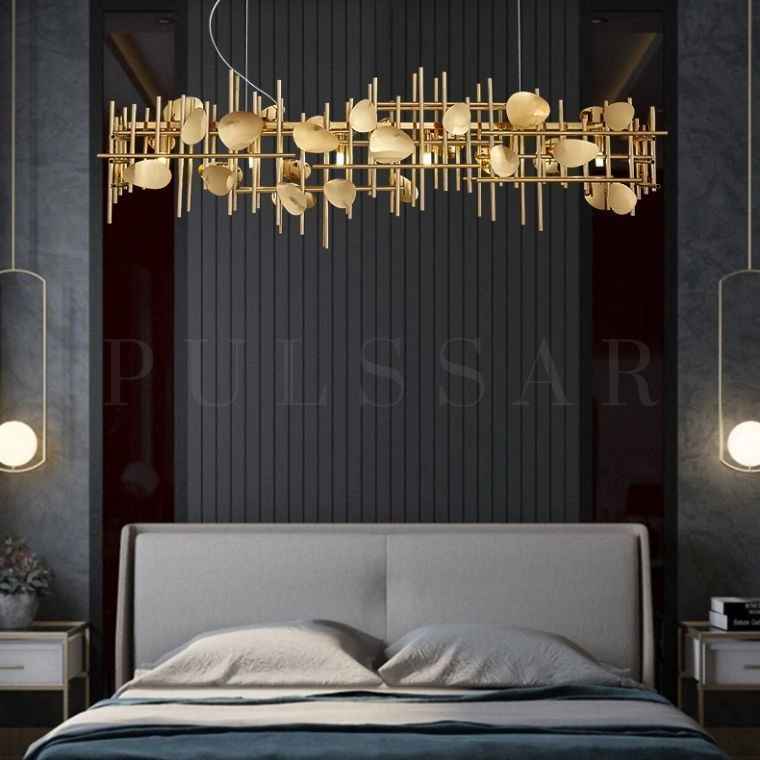 Реечная люстра FERNANDA