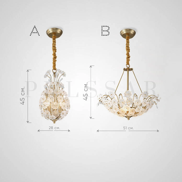 Подвесная люстра MOIRA