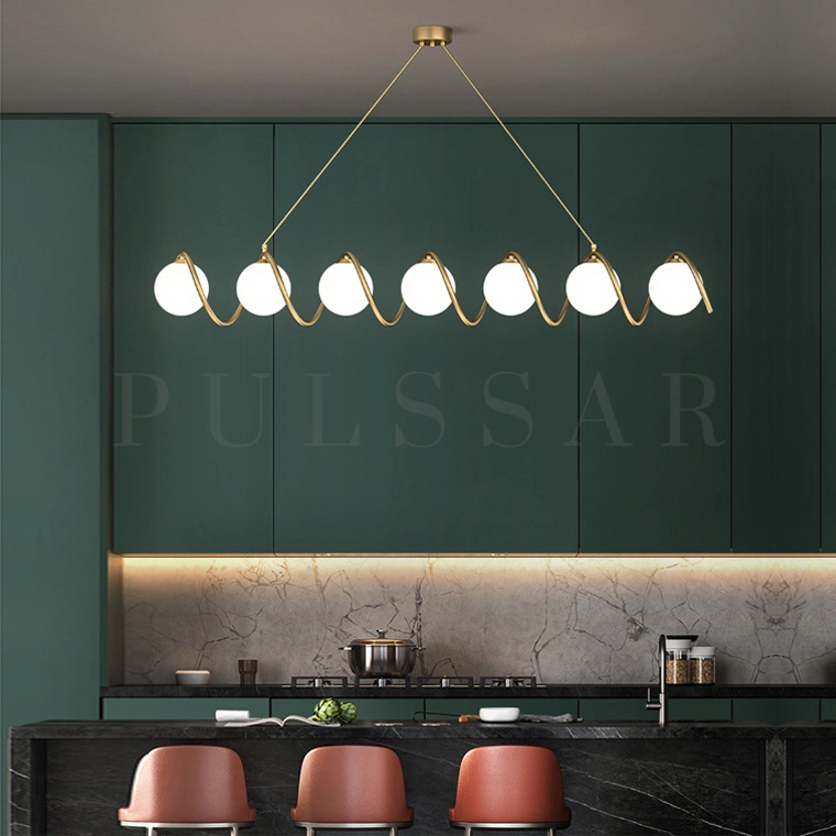 Реечная люстра KIERRE