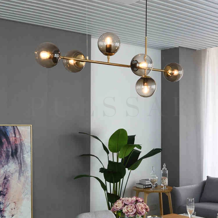 Реечная люстра HAGGE