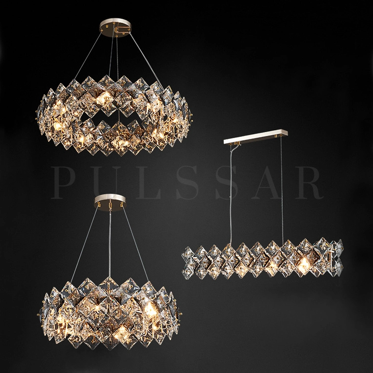 Реечная люстра MIRAGE LONG