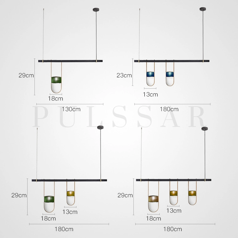 Реечная люстра FARG