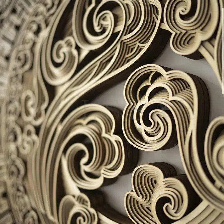 Дизайнерский настенный декор ECO-103