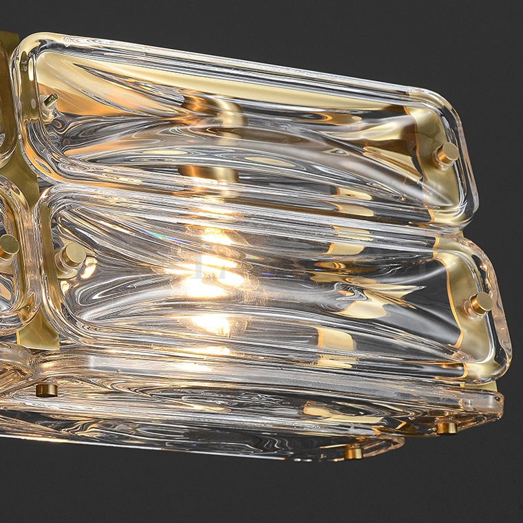 Реечная люстра SARIA LONG