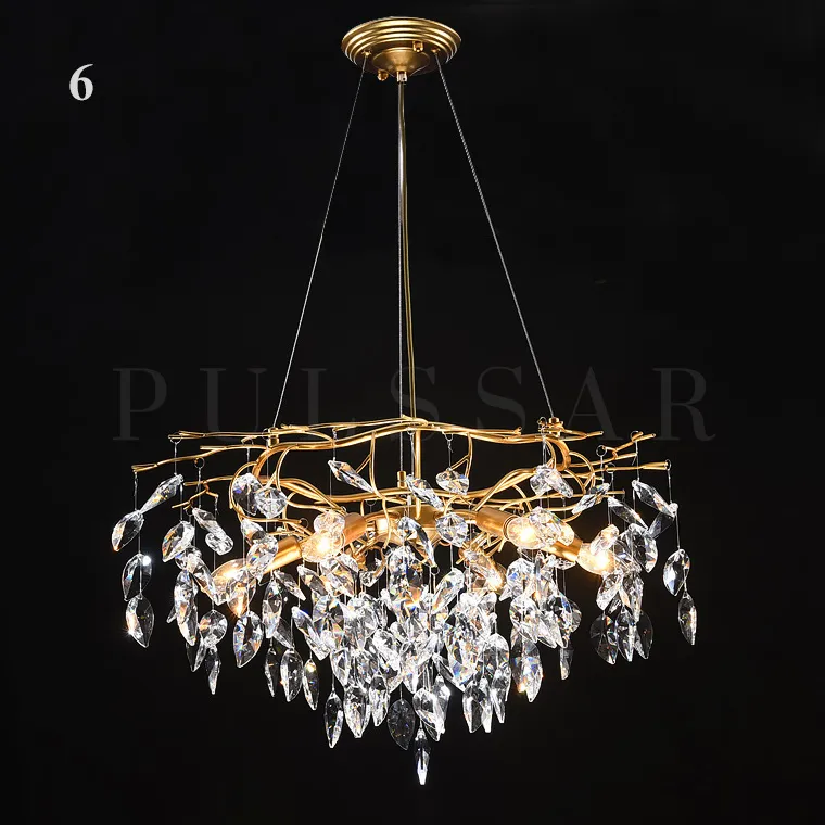 Кольцевая люстра CRISTALLIN