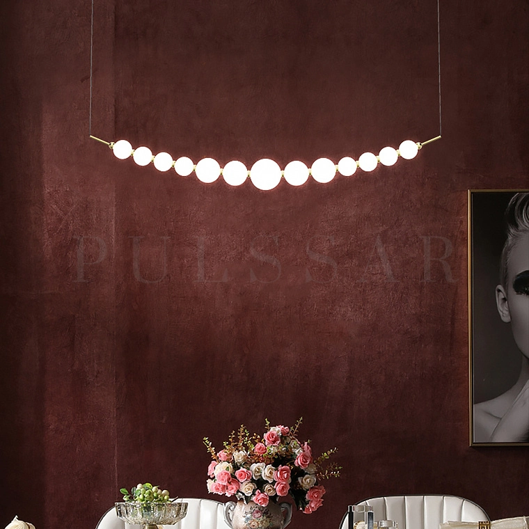 Реечная люстра LIOBA LONG