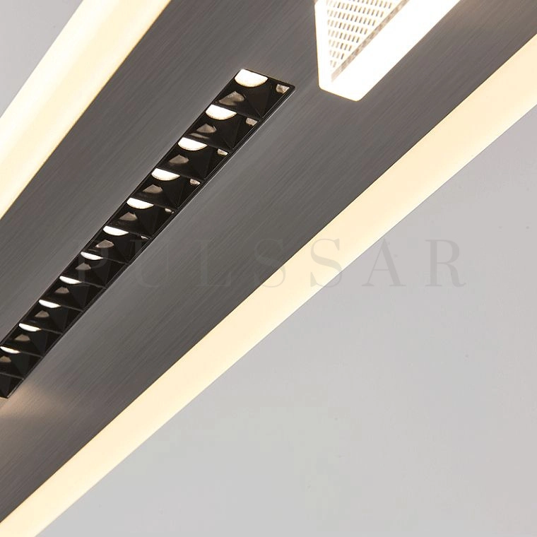 Реечная люстра DOSSE B