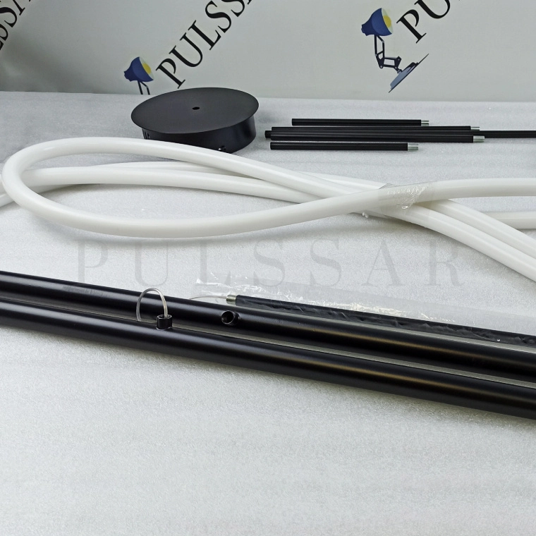 Реечная люстра GLORIFY BLACK LONG