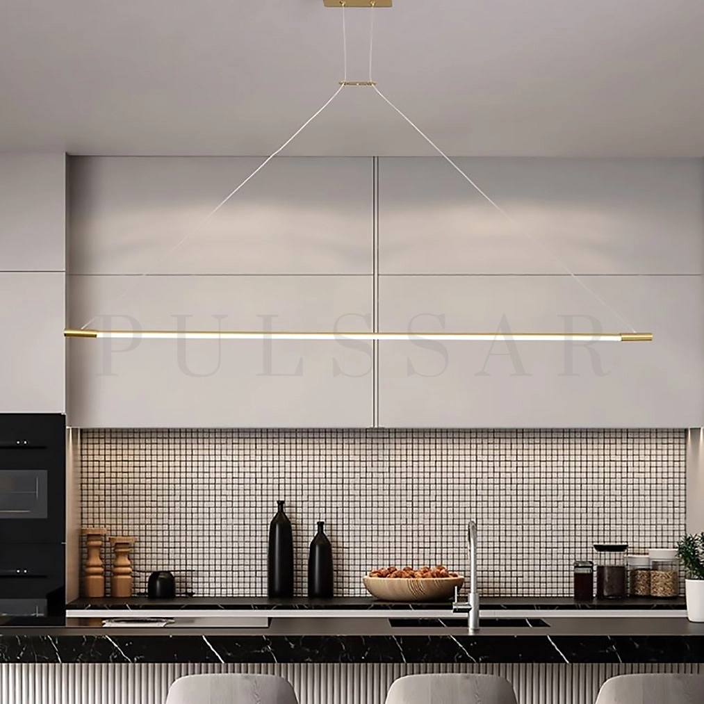 Реечная люстра LAMIA