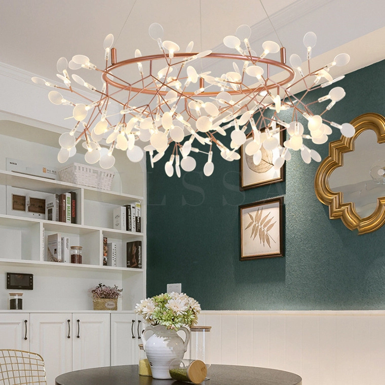 Кольцевая люстра LEAVES R