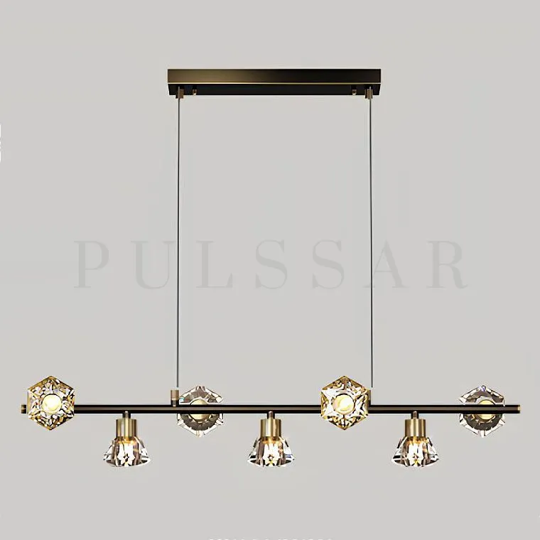 Реечная люстра KENDRA