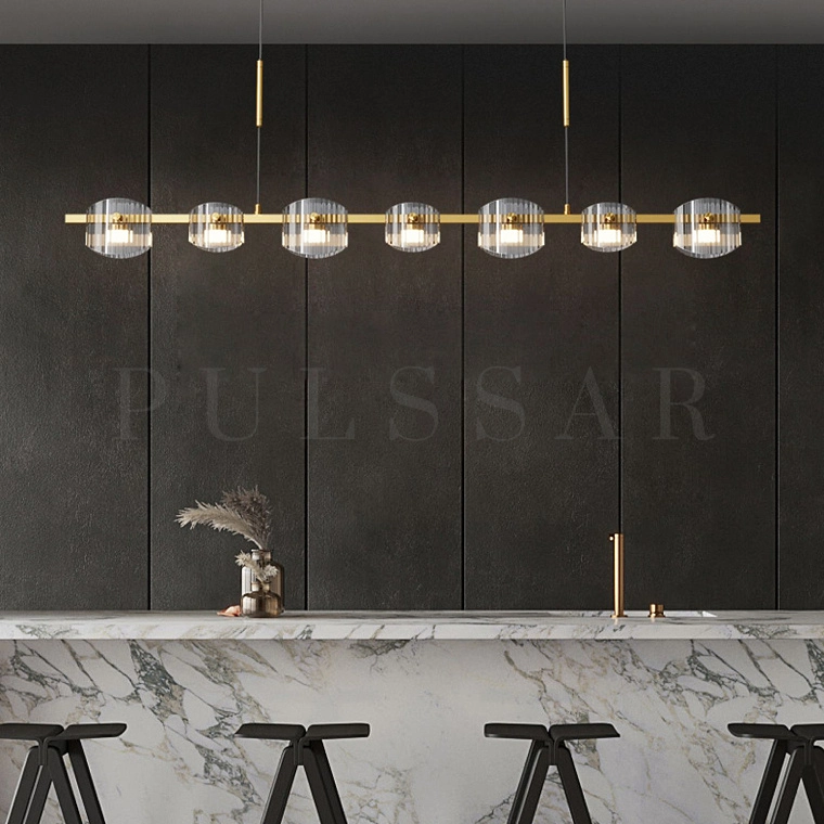 Реечная люстра NICOLETTA D LONG