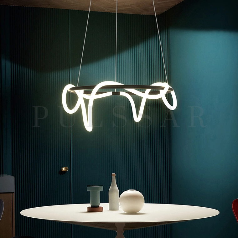 Кольцевая люстра GLORIFY BLACK