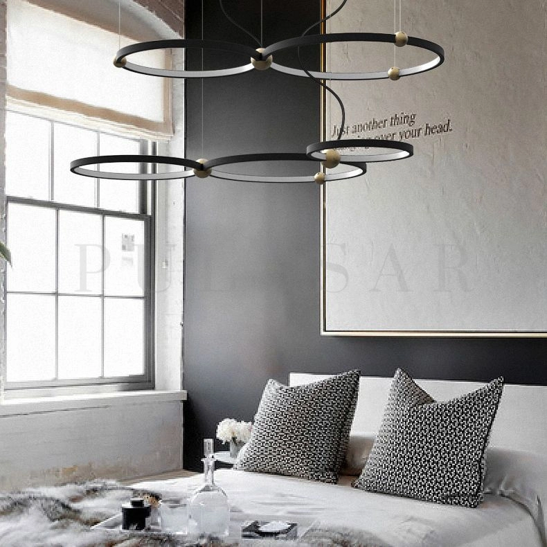 Кольцевая люстра PLANETARY