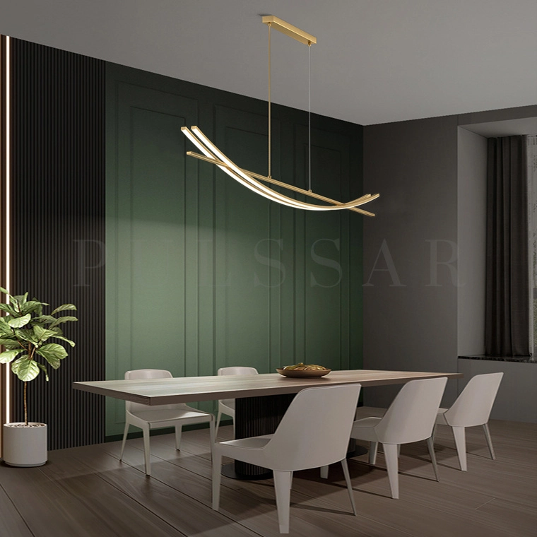 Реечная люстра NEFER