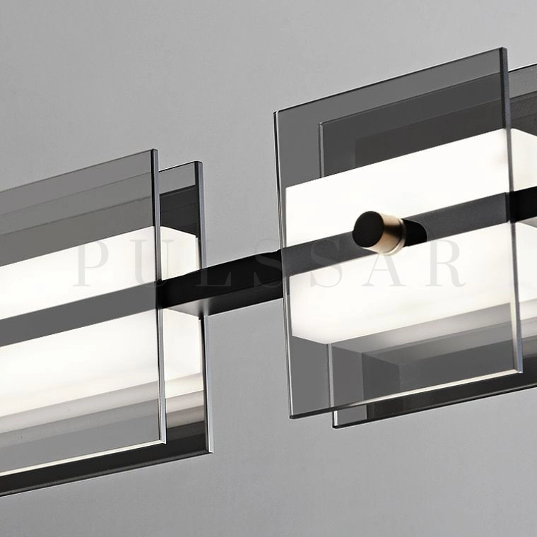 Реечная люстра BRIAND LONG