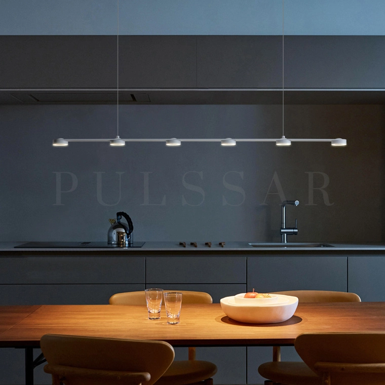 Реечная люстра HOLLAND L