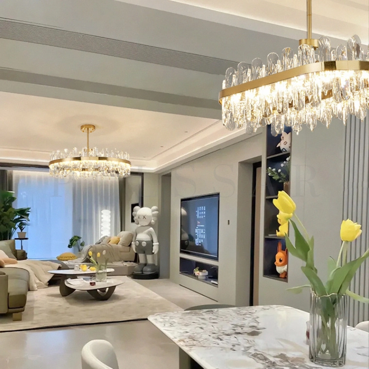 Реечная люстра LAURENT B LONG