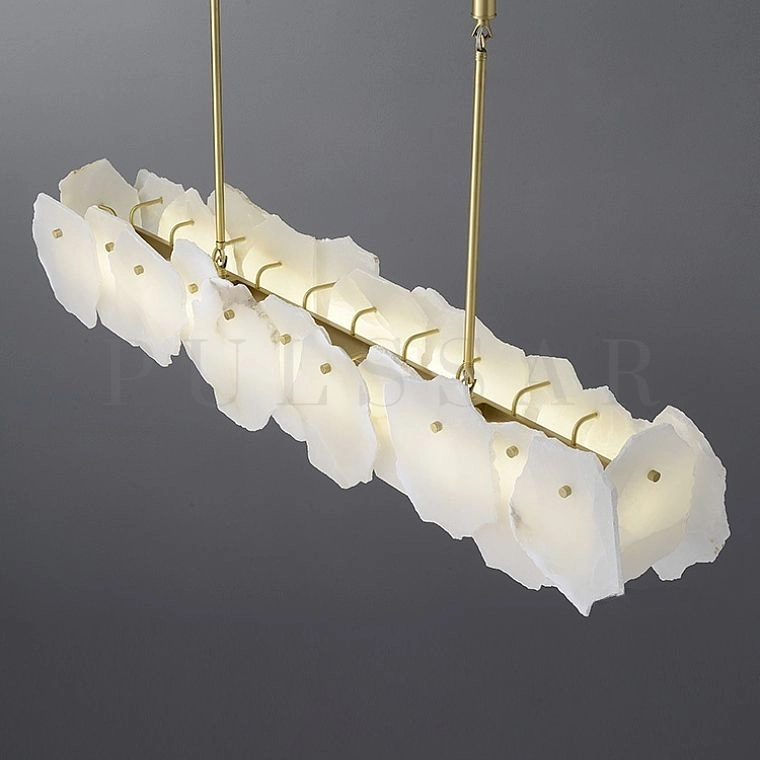 Реечная люстра MARBLE R LONG