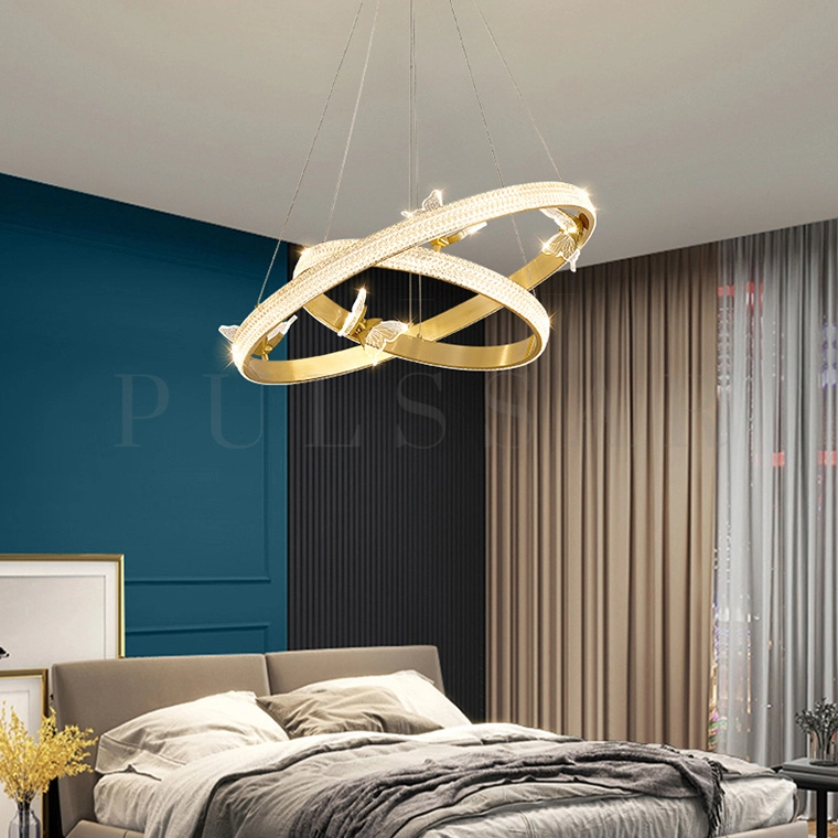 Кольцевая люстра PAPILLON RING MORE