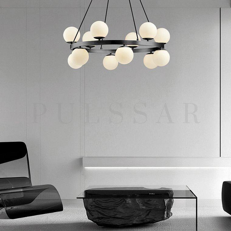 Кольцевая люстра SANNE BLACK