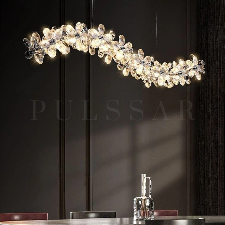 Реечная люстра JORDAN LONG