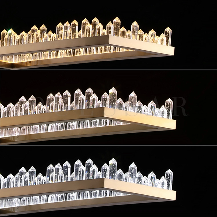 Реечная люстра QUARTZ LUX LONG