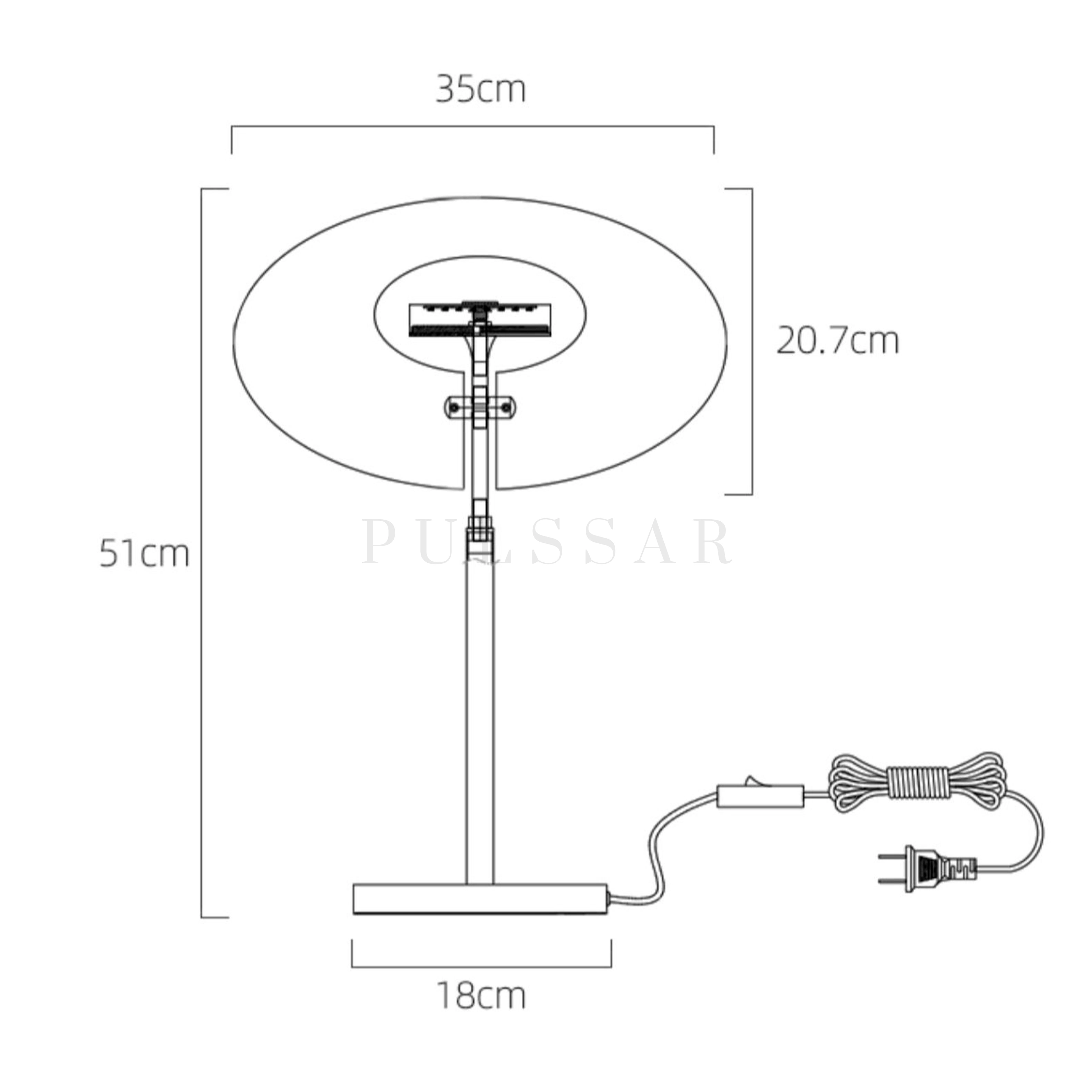 Настольная лампа INGARA TAB