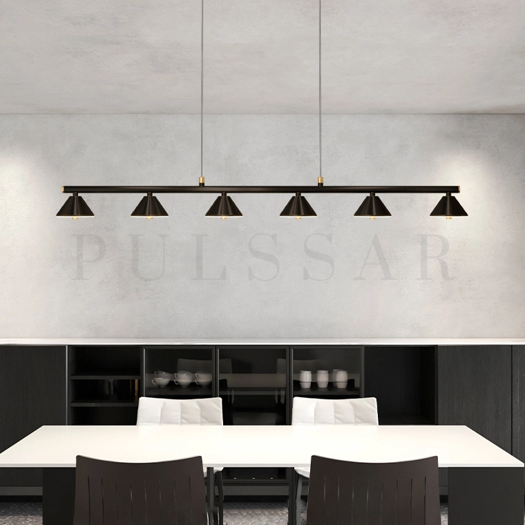 Реечная люстра GENRE LONG