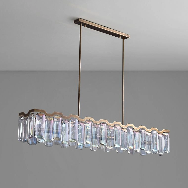 Реечная люстра DORIS LONG