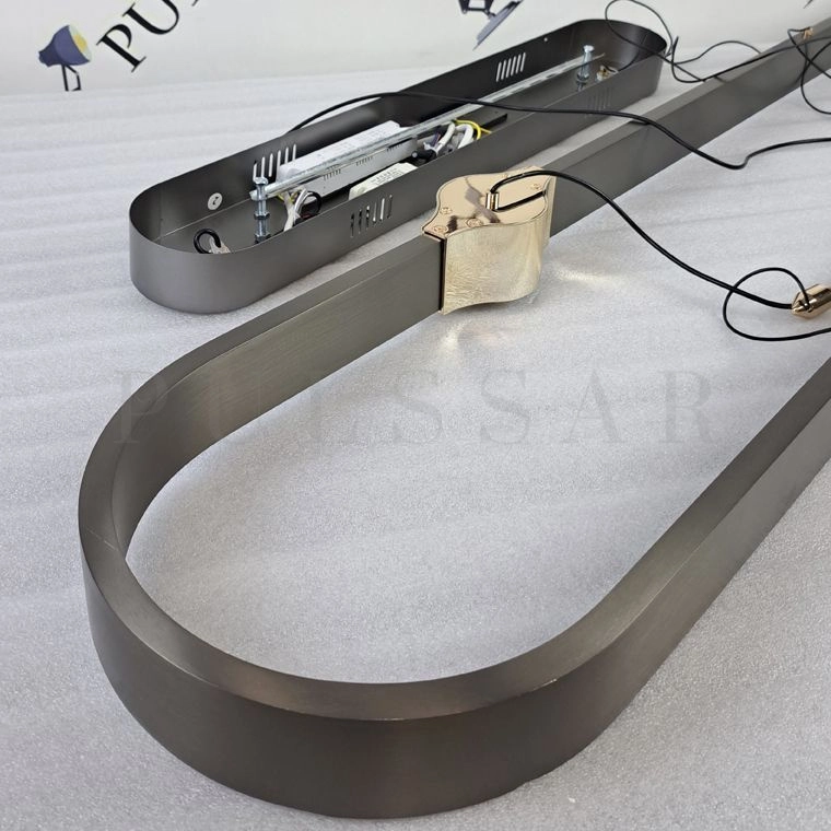 Реечная люстра TIRRENO LONG