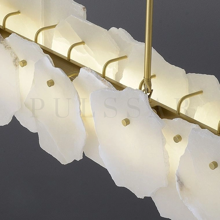 Реечная люстра MARBLE R LONG